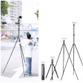 Statyw K&F Concept SA254T1 240 cm z kolumną łamaną i fukcją monopodu + Głowica kulowa