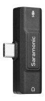 Adapter audio Saramonic EA2U mini Jack TRS / USB-C z wyjściem słuchawkowym
