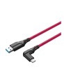Kabel do tetheringu Mathorn 2m 10Gbps 60W USB A-C90 Magenta