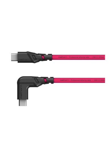 Kabel do tetheringu Mathorn 2m 20Gbps 4K 60Hz PD100W USB C-C90 Magenta