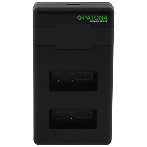 Ładowarka Patona Premium do Canon LP-E17 z kablem USB-C Twin Performance PD