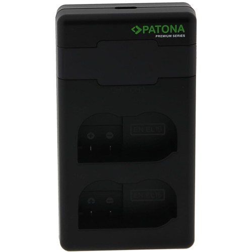 Ładowarka Patona Premium do Nikon EN-EL15 z kablem USB-C Twin Performance PD