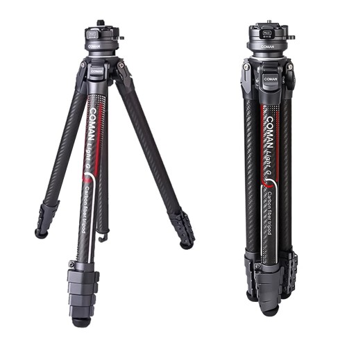 Coman Light-G Karbonowy statyw fotograficzny 158cm [SZARY] 2.jpg