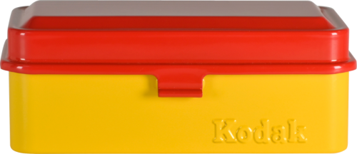 Etui Kodak na filmy 120/135 | czerwono-żółte