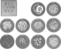 Zestaw filtrów Nanlite GOBO do PJ-BM Set 2