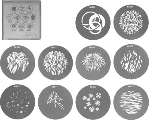 Zestaw filtrów Nanlite GOBO do PJ-BM Set 2