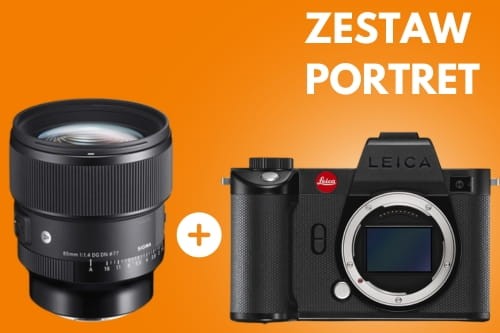 Aparat Leica SL2-S + Sigma 85 mm f/1.4 DG DN Art L-Mount