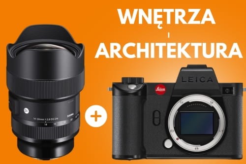 Aparat Leica SL2-S + Obiektyw Sigma 14-24 mm f/2.8 DG DN L-mount