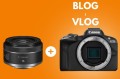 Aparat Canon EOS R50 + Canon RF 16 mm f/2.8 STM