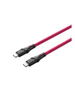 Kabel do tetheringu Mathorn 5m 10Gbps 60W USB C-C Magenta
