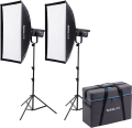 Zestaw studyjny Nanlite FS-300B Bi-Colour 2 light kit with stand