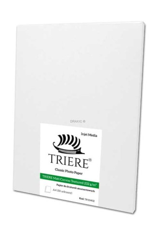 Papier fotograficzny Triere Matt Canvas Textured  | A3 232g/m2 50 arkuszy