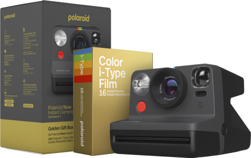 Aparat natychmiastowy Polaroid Now Gen 2 E-box black Golden Moments Edition