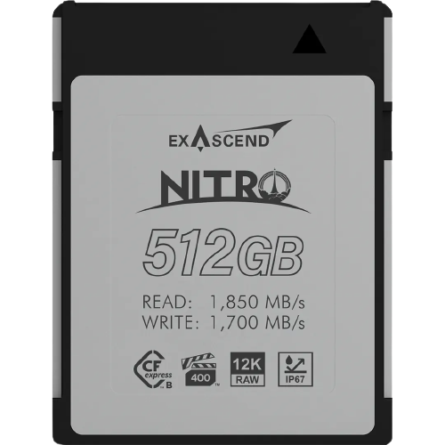 Karta pamięci ExAscend Nitro CFexpress Typ B 512 GB