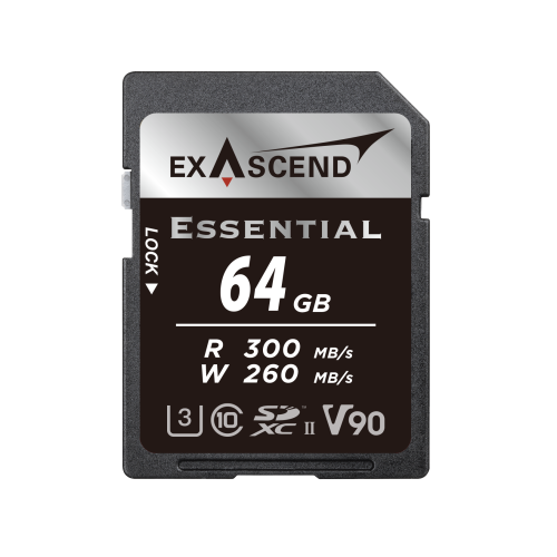 Karta pamięci ExAscend Essential 64 GB UHS-II V90