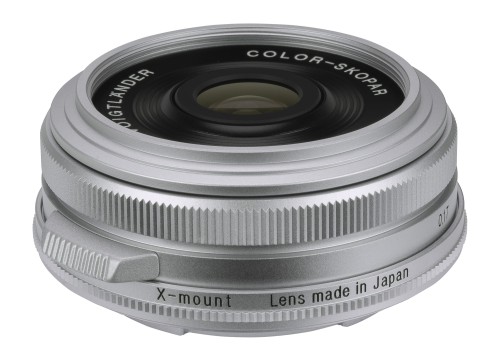 Obiektyw Voigtlander Color Skopar 18 mm f/2.8 Fujifilm X srebrny