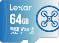 Karta pamięci Lexar Fly microSDXC UHS-I/A2/U3 R160/W60MB (V30) 64GB