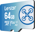 Karta pamięci Lexar Fly microSDXC UHS-I/A2/U3 R160/W60MB (V30) 64GB