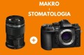 Aparat OM SYSTEM OM-1 + Olympus (OM System) ED 60 mm f/2.8 Macro + Lampa za dopłatą