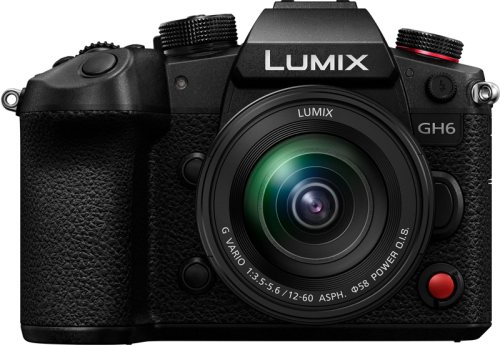 Aparat Panasonic Lumix GH6 body + Obiektyw Lumix 12-60mm F3.5-5.6