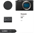 Aparat Panasonic Lumix S9 body czarny