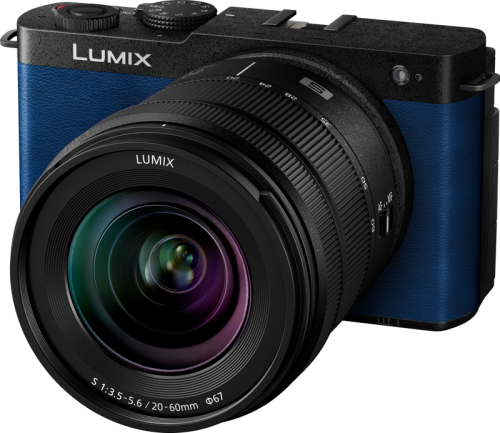 Aparat Panasonic Lumix S9 body niebieski + Obiektyw Lumix 20-60mm F/3.5-5.6