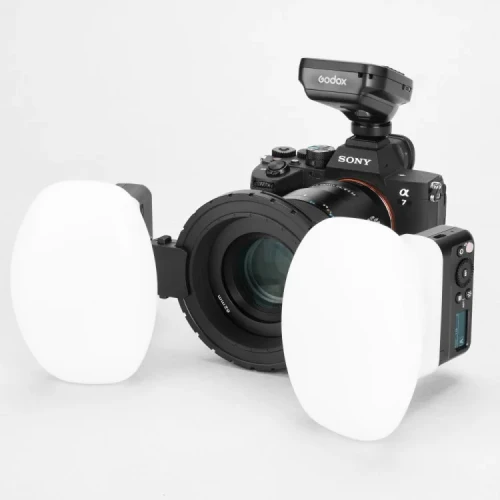 Zestaw lamp Godox do fotografii dentystycznej MF12-DK1