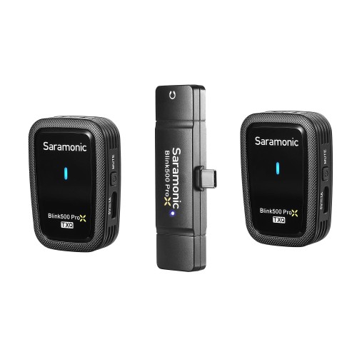 Zestaw bezprzewodowy audio Saramonic Blink500 ProX Q6 (RXUC + TX + TX)
