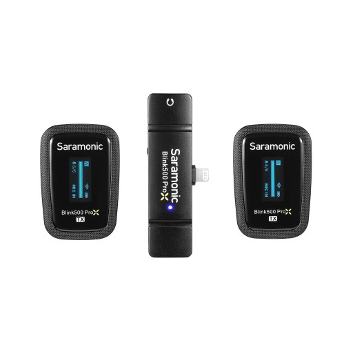 Zestaw bezprzewodowy audio saramonic Blink500 ProX B4 (RXDi + TX + TX)