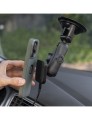 Uchwyt Peak Design Mobile - 1" Adapter Kulowy z ładowaniem V2 | czarny