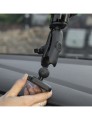 Uchwyt Peak Design Mobile - 1" Adapter Kulowy z ładowaniem V2 | czarny