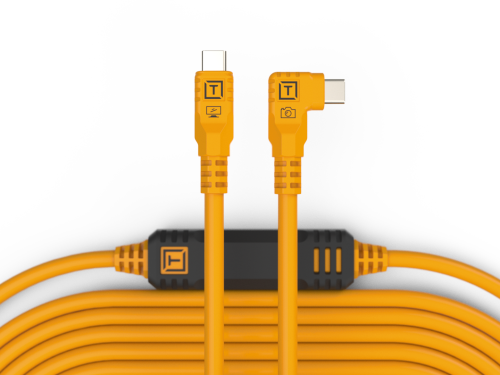 Kabel do tetheringu TetherTools TetherPro USB-C to USB-C 9.4 m | pomarańczowy