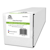 Papier fotograficzny Triere White Matt | 232g/m2 61 cm x 30 m rolka 24"