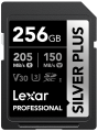 Karta pamięci Lexar Professional SILVER Plus SDXC 256GB R205/W150 V30