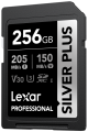 Karta pamięci Lexar Professional SILVER Plus SDXC 256GB R205/W150 V30