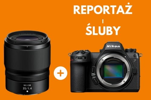 Aparat Nikon Z 6III body + Obiektyw Nikkor 35 mm f/1.4