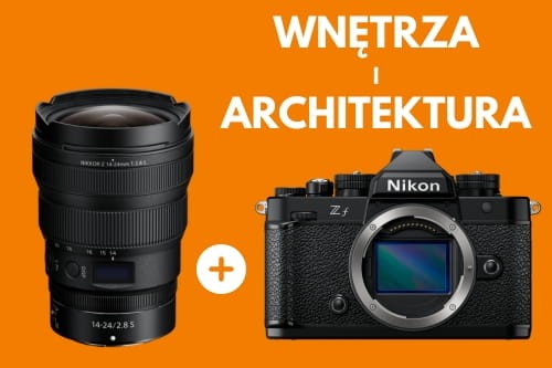 Aparat Nikon Z f body czarny + Obiektyw Nikkor Z 14-24 mm f/2.8