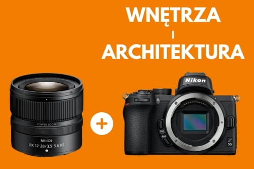 Aparat Nikon Z 50 body + Obiektyw Nikkor Z DX 12-28 mm f/3.5-5.6 PZ VR