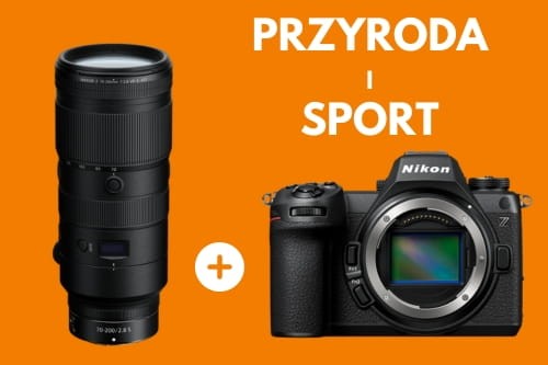 Aparat Nikon Z 6III body + Obiektyw Nikkor 70-200 mm f/2.8 S