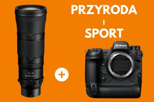 Aparat Nikon Z 9 body + Obiektyw Nikkor Z 180-600 mm f/5.6-6.3 VR