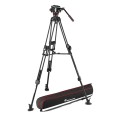 Statyw Manfrotto 645 Alu Fast Twin + głowica 504X