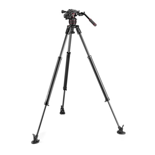 Statyw Manfrotto 635 Carbon Fast Single + głowica Nitrotech 608