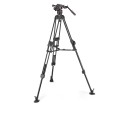 Statyw Manfrotto 645 Alu Fast Twin + głowica Nitrotech 608