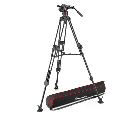 Statyw Manfrotto 645 Alu Fast Twin + głowica Nitrotech 608