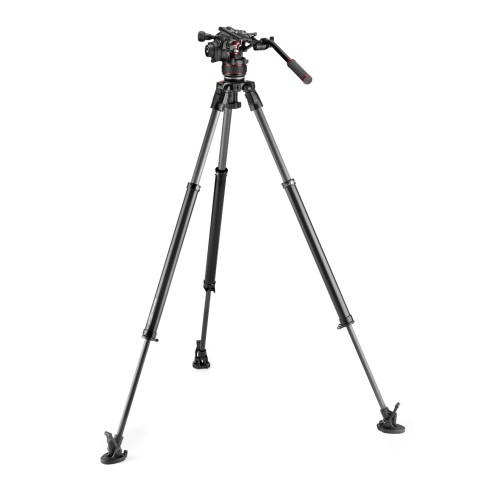 Statyw Manfrotto 635 Carbon Fast Single + głowica Nitrotech 612