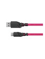 Kabel do tetheringu Mathorn 5m 10Gbps 60W USB A-C magenta