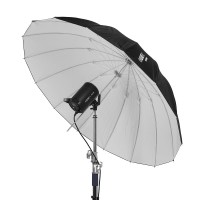 Parasol paraboliczny GlareOne Orb 150 | biały z Dyfuzorem 