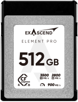 Karta pamięci ExAscend Element Pro CFexpress 4.0 Type B R3500/W2800 512GB