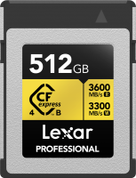 Karta pamięci Lexar CFexpress 4.0 Pro Gold R3600/W3300 512 GB