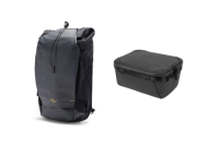 Zestaw Plecak Outdoor Peak Design Backpack 25L Czarny + Wkład Travel Line Peak Design Camera Cube v2 S-Medium